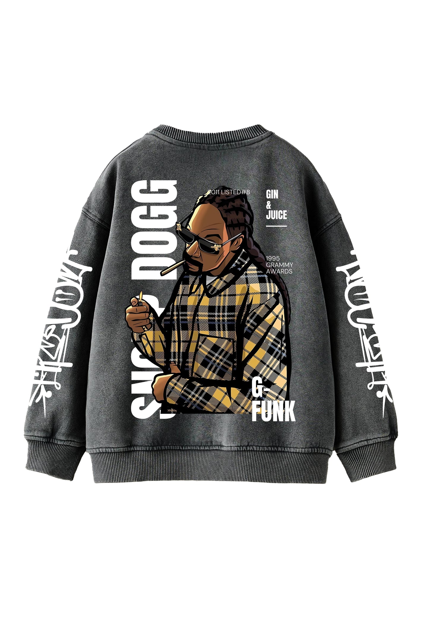 Snoop Dogg Designed Oversized Sweatshirt