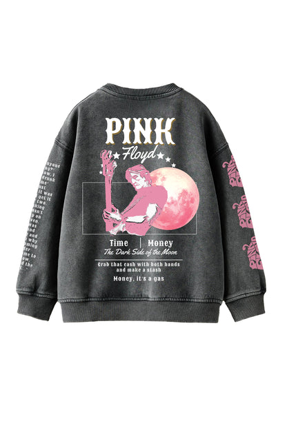 Pink Floyd Designed Oversized Sweatshirt