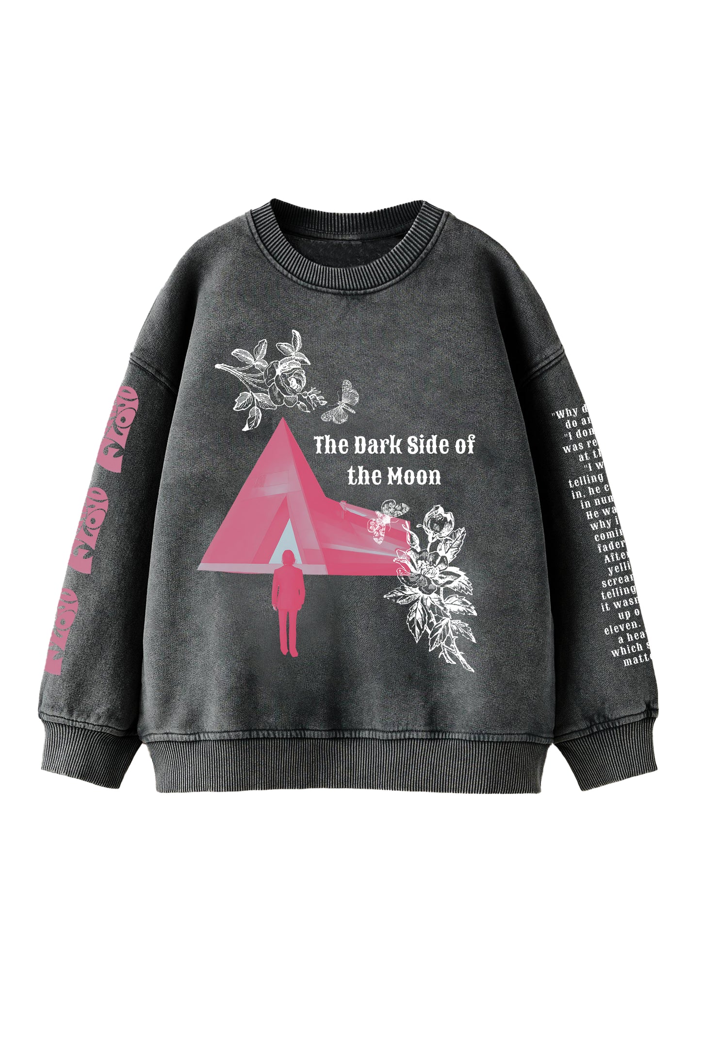 Pink Floyd Designed Oversized Sweatshirt