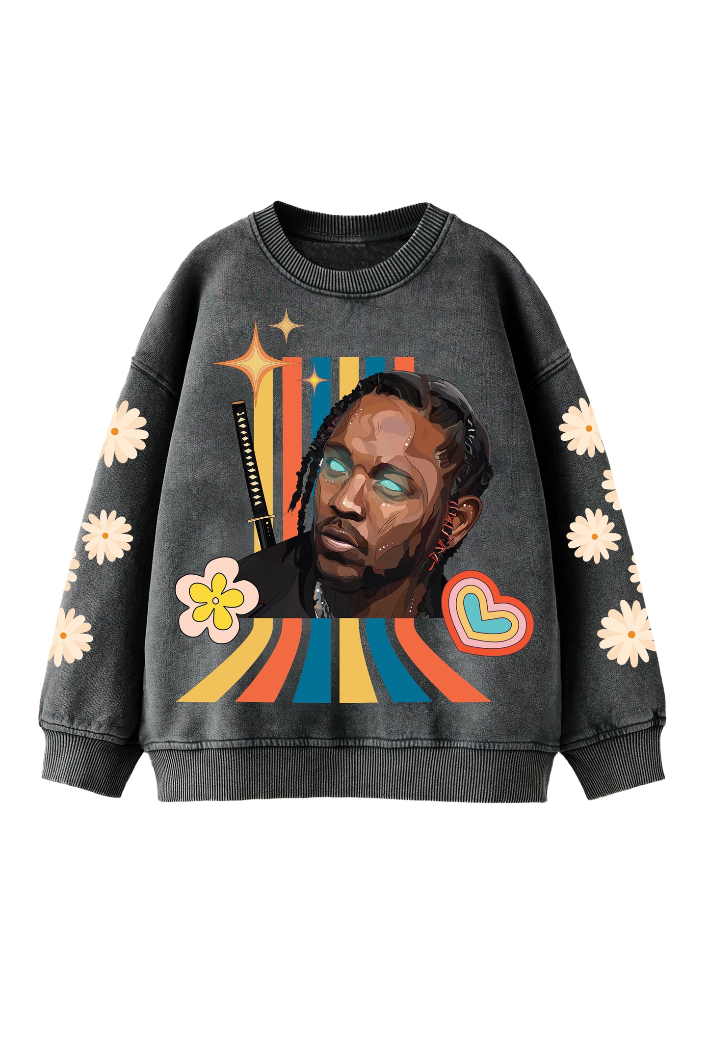 Kendrick Lamar Designed Oversized Sweatshirt