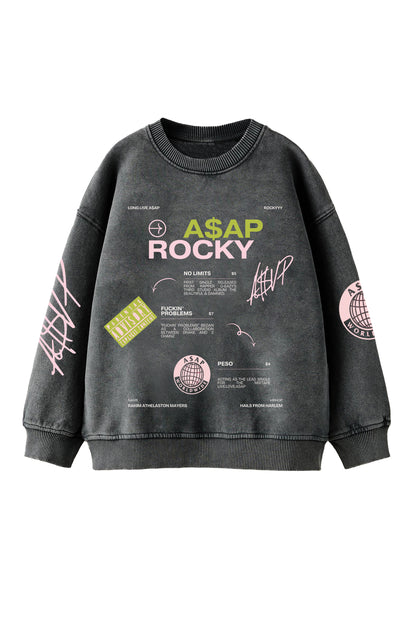 ASAP Rocky Designed Oversized Sweatshirt