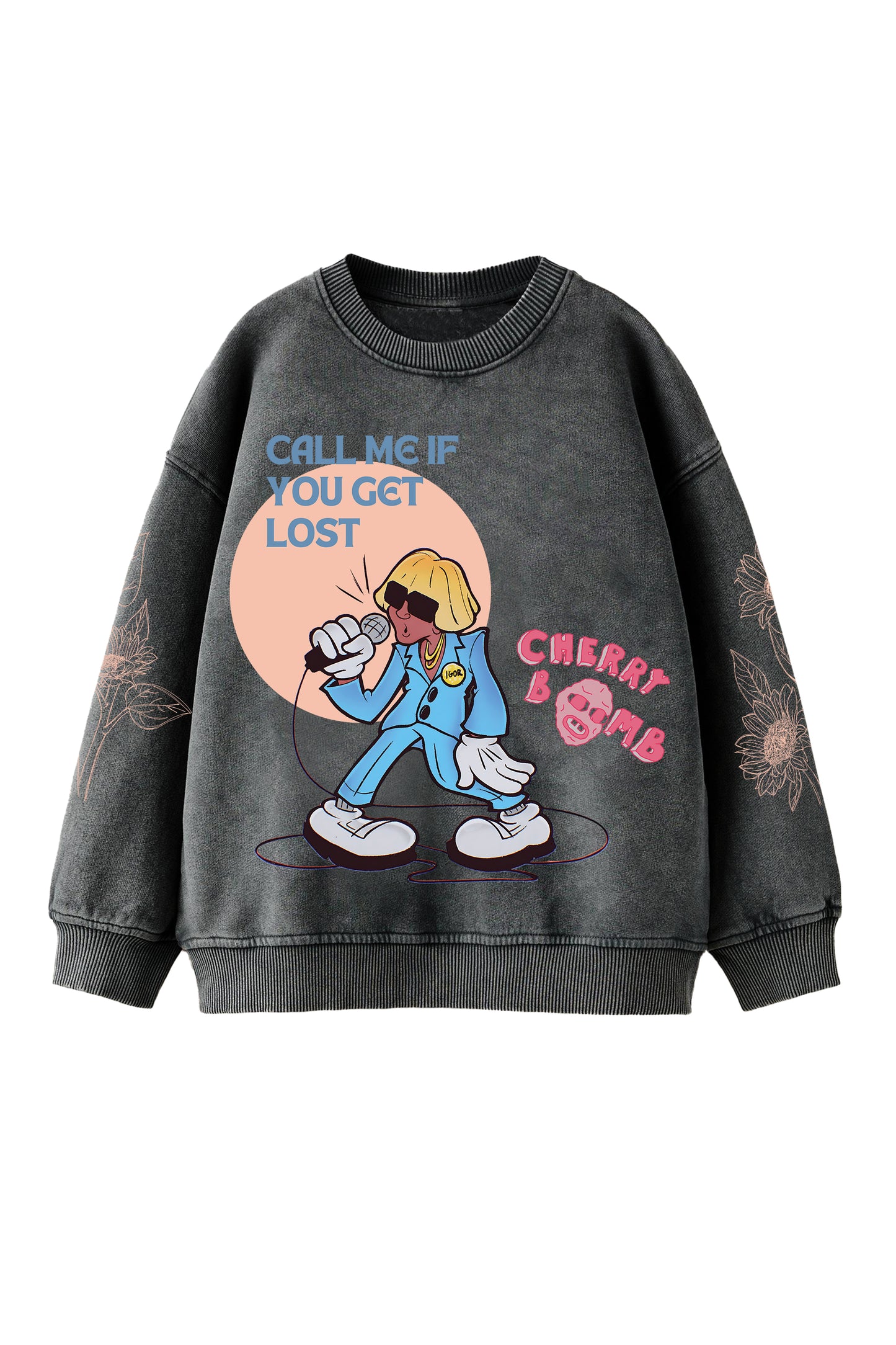 Tyler The Creator Designed Oversized Sweatshirt