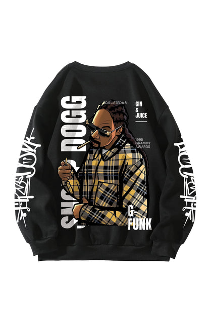 Snoop Dogg Designed Oversized Sweatshirt