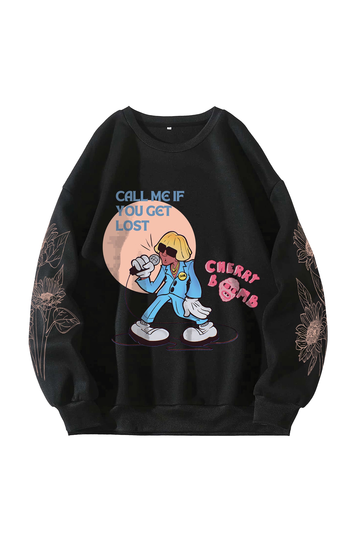 Tyler The Creator Designed Oversized Sweatshirt