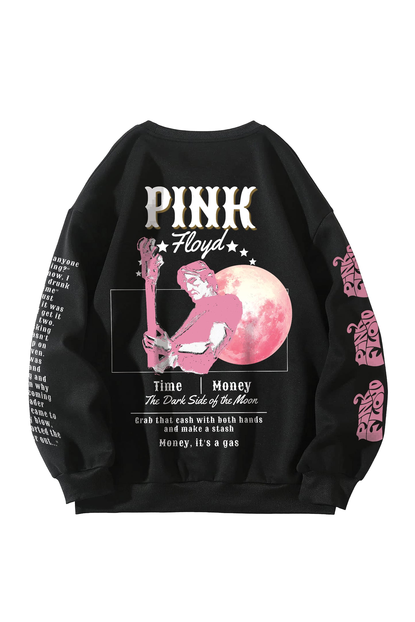 Pink Floyd Designed Oversized Sweatshirt