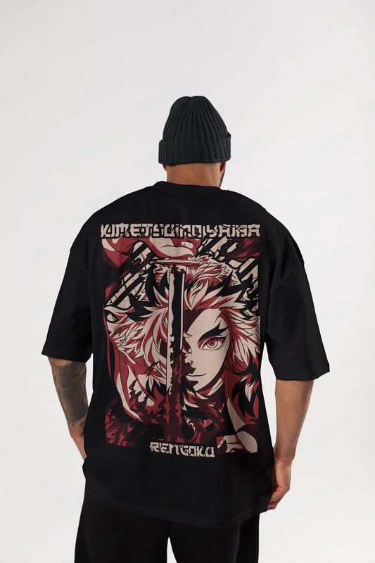 Rengoku Kyojuro oversized t-shirt