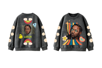 Kendrick Lamar Designed Oversized Sweatshirt