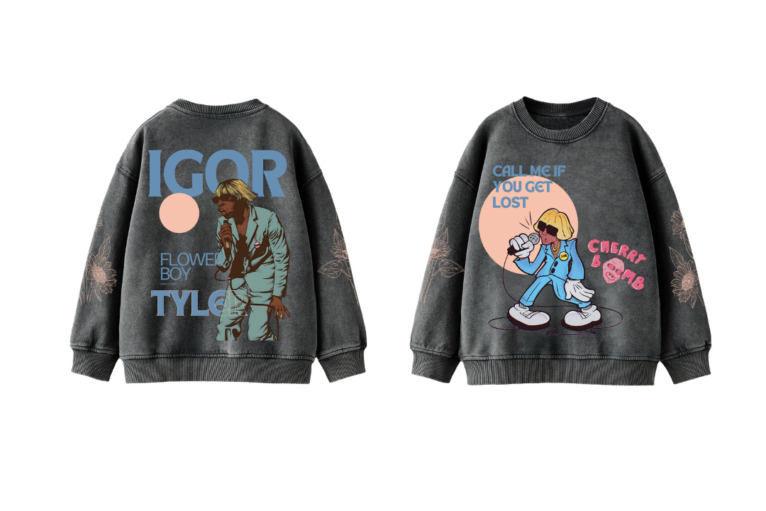 Tyler The Creator Designed Oversized Sweatshirt