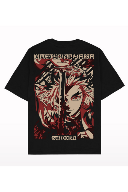 Rengoku Kyojuro oversized t-shirt