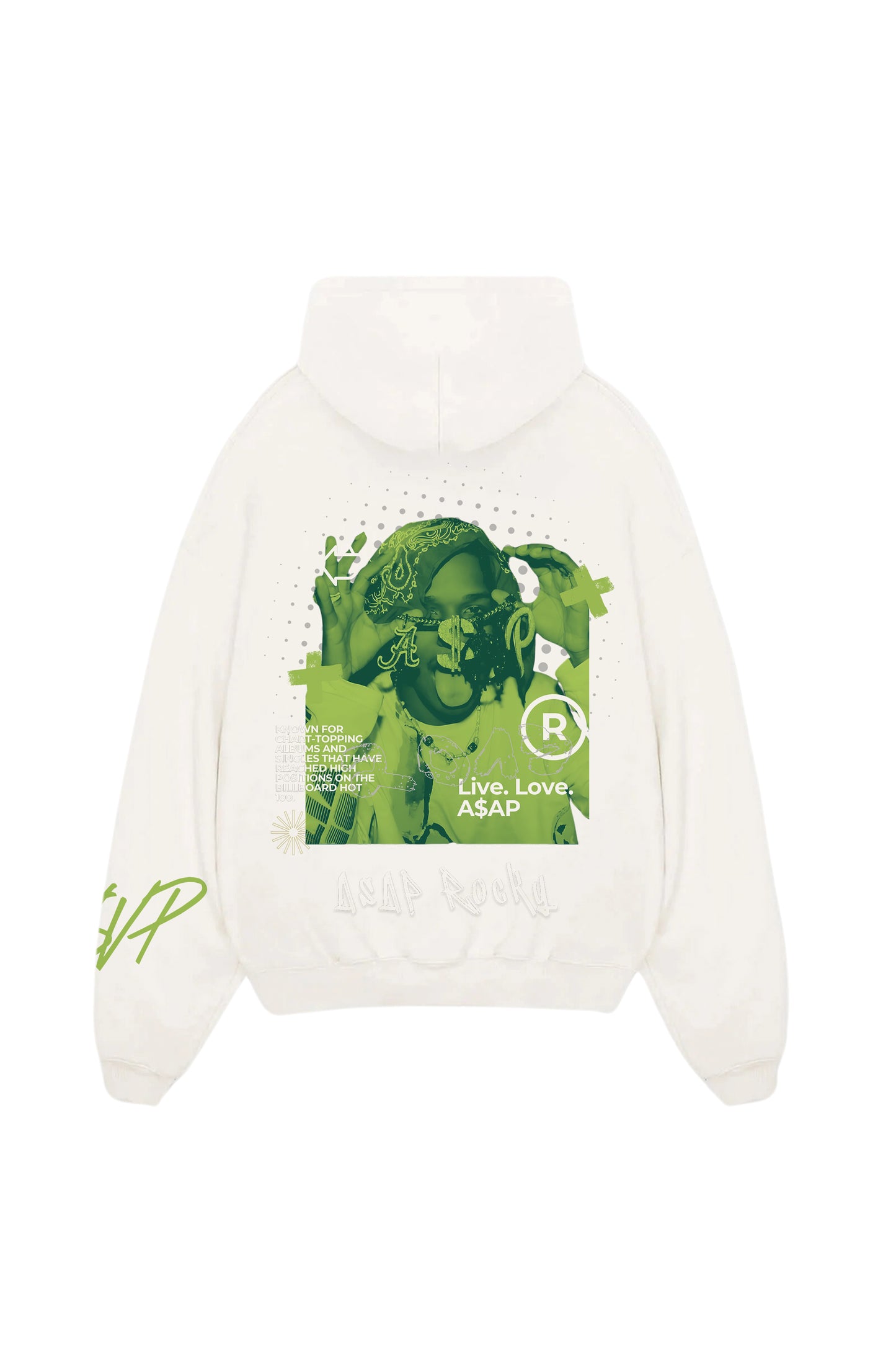 ASAP Rocky Designed Oversized Hoodie