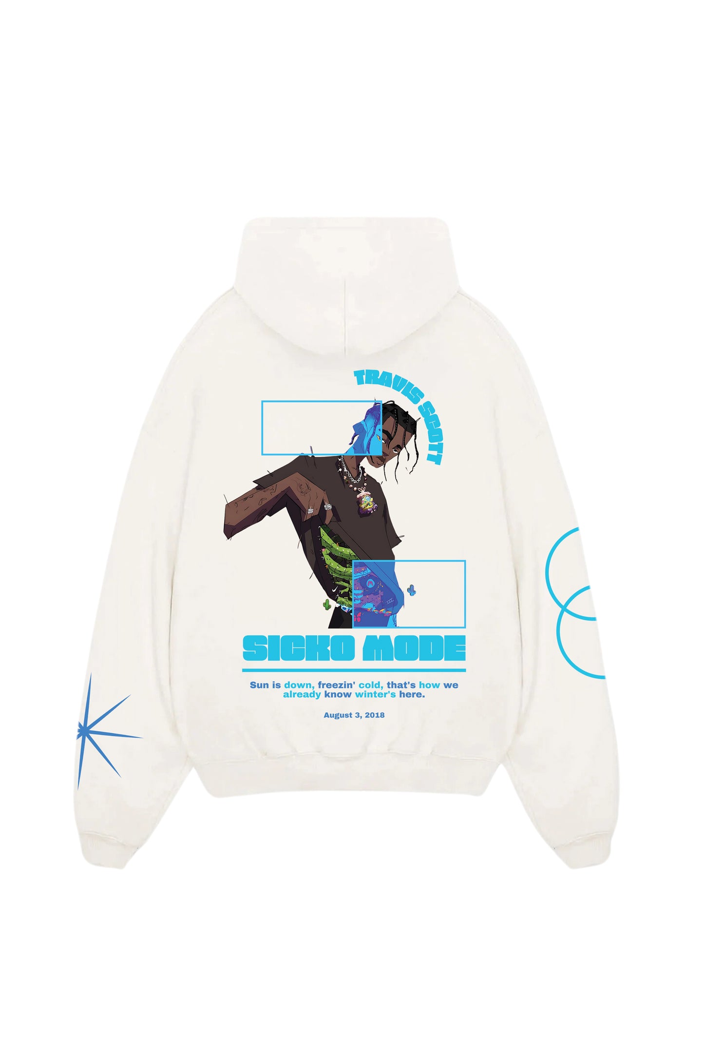 Travis Scott Designed Oversized Hoodie