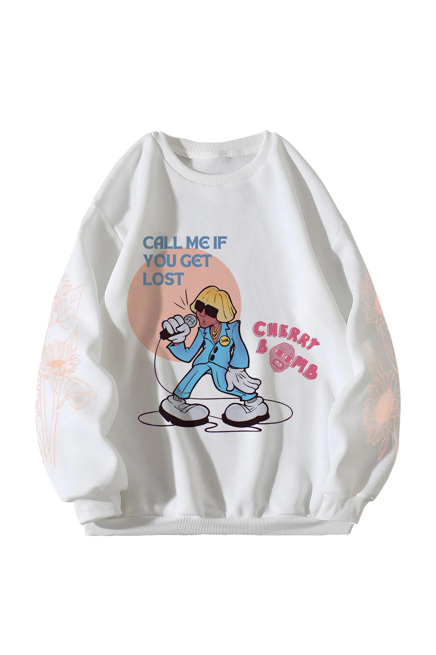 Tyler The Creator Designed Oversized Sweatshirt